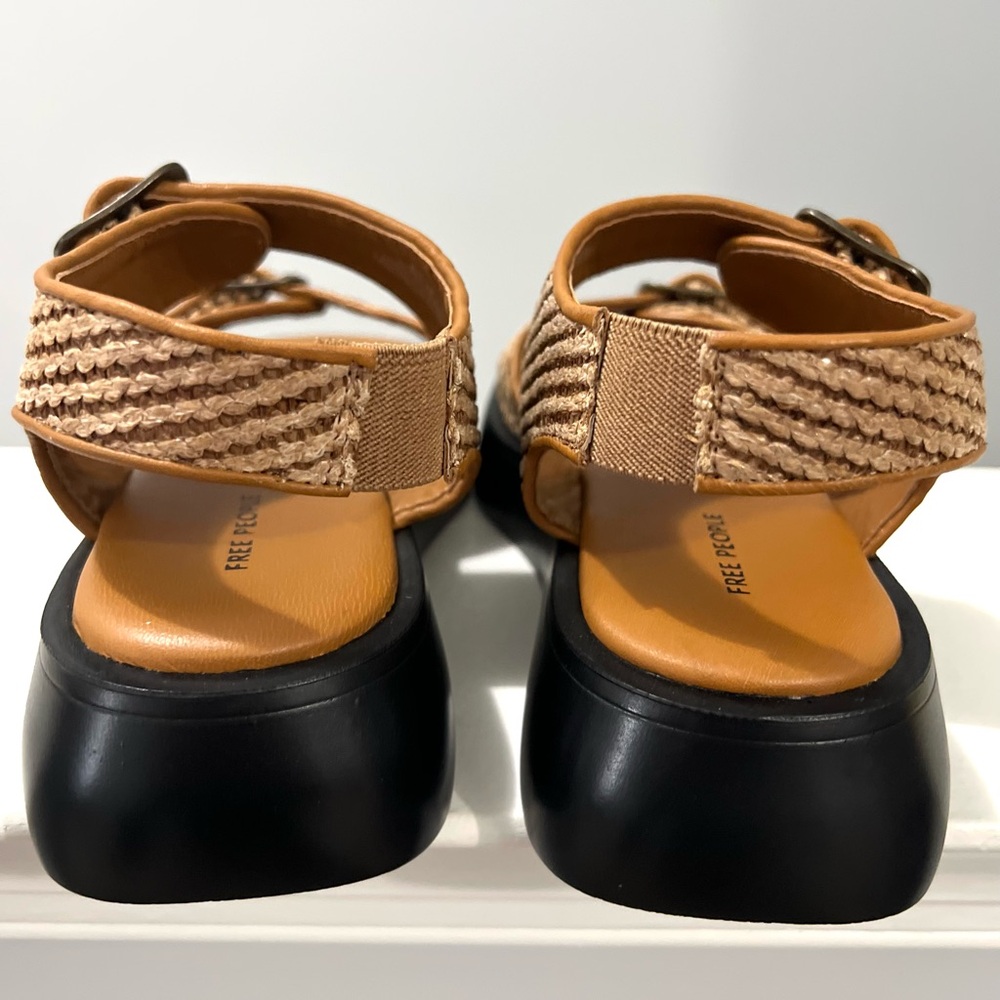 🌻🆕FREE PEOPLE Mandi Weave Sandals-Size 8 - Picture 16 of 17